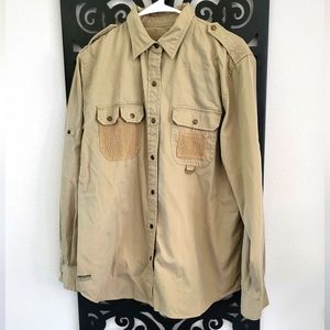 Ralph Lauren Tan Button Down Shirt